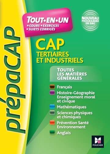Cap Tertiaires Et Industriels - Toutes Les Matières Générales