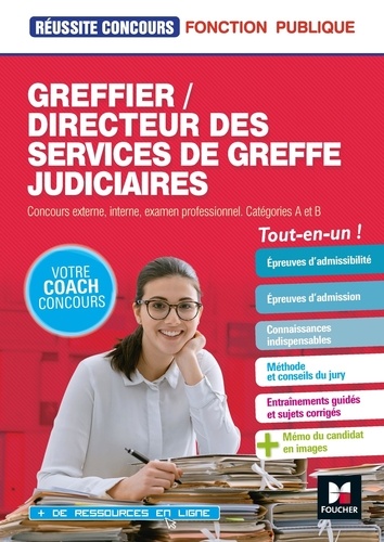 Greffier/Directeur Des Services De Greffes Judiciaires