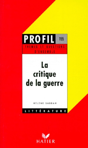 La Critique De La Guerre