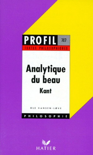 Analytique Du Beau