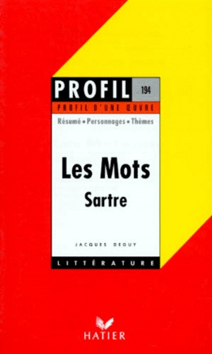 Les Mots" (1964), Sartre - Résumé, Personnages, Thèmes