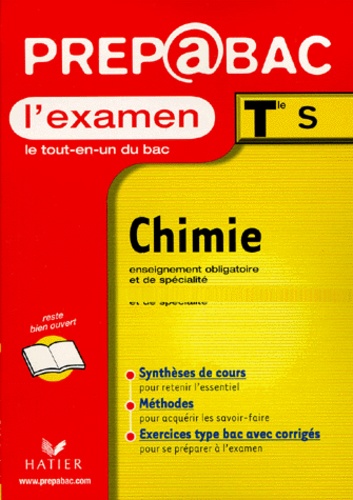 Chimie Terminale S. L'examen