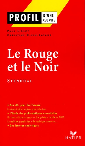 Le Rouge Et Le Noir, Stendhal