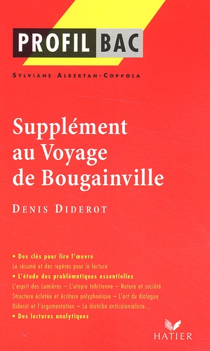 Supplément Au Voyage De Bougainville, Denis Diderot