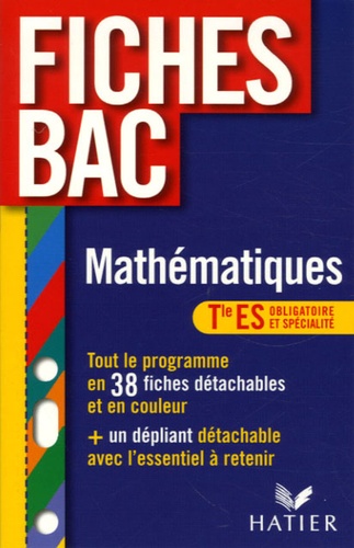 Mathématiques Tle Es