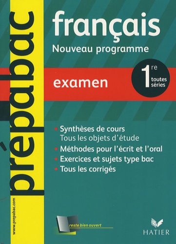 Français 1e - Examen