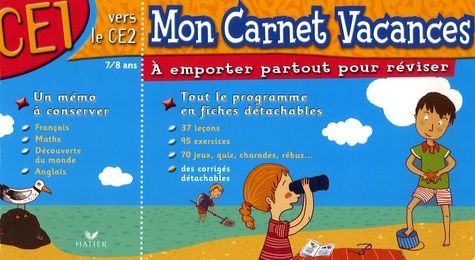 Mon Carnet Vacances Ce1