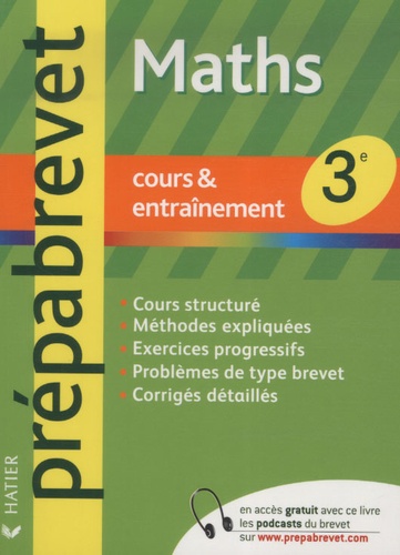 Mathématiques 3e - Cours & Entraînement
