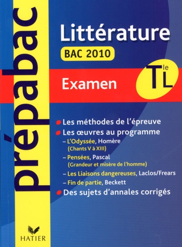 Prépabac Examen Littérature Terminales L