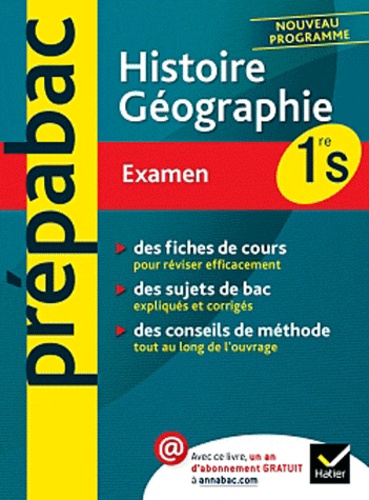 Histoire-Géographie 1e S