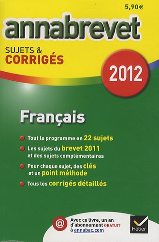 Français Série Générale, Technologique Et Professionnelle - Sujets & Corrigés