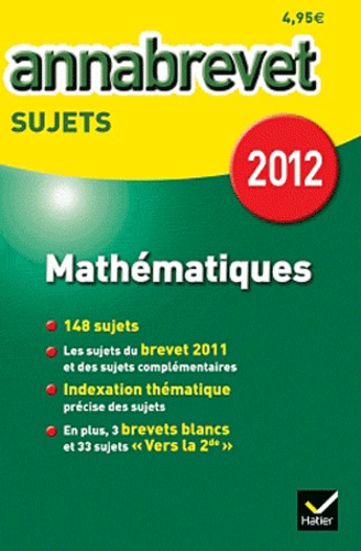 Mathématiques - Sujets