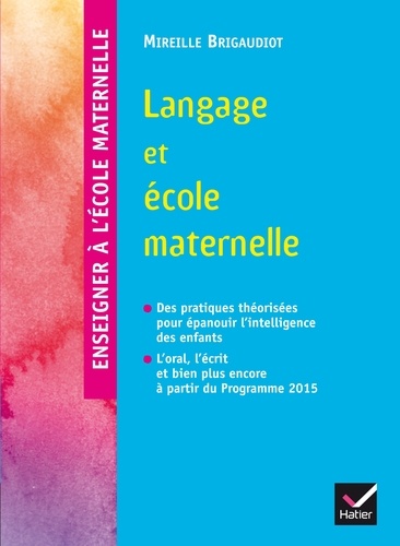 Langage Et École Maternelle - Edition 2015