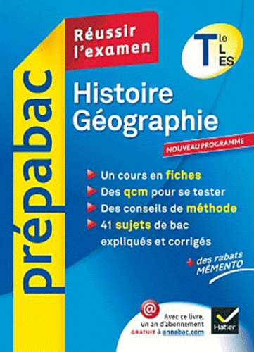 Histoire Géographie Tle L, Es