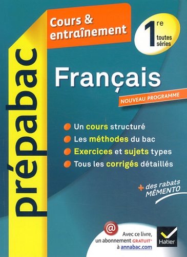 Français 1e Toutes Séries