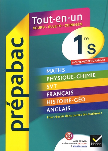 Prépabac Tout-En-Un 1e S