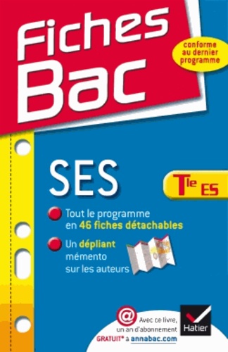 Sciences Économiques Et Sociales Tle Es