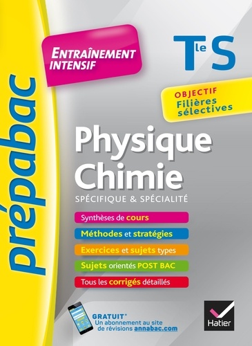 Physique-Chimie Tle S, Spécifique Et Spécialité