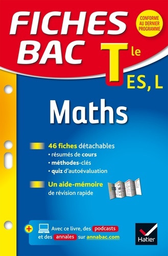 Maths Tle Es, L - Enseignement Spécifique (Série Es), Enseignement De Spécialité (Série L)