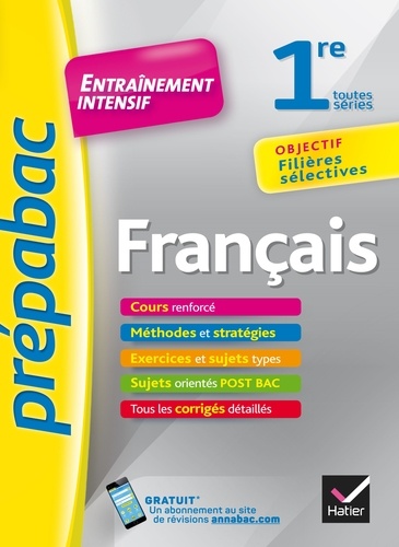 Français 1re Toutes Séries