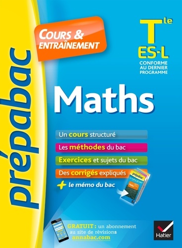 Maths Tle Es, L
