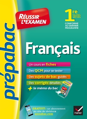 Français 1re Toutes Séries