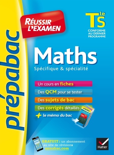 Maths Tle S Spécifique Et Spécialité