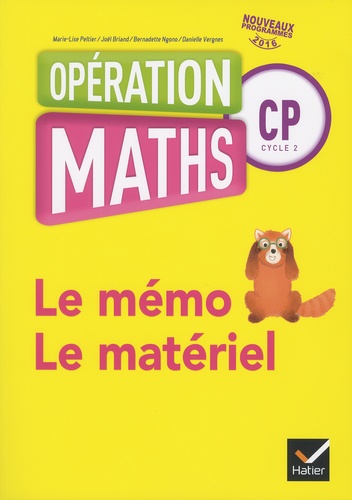 Opération Maths Cp Cycle 2 - Le Mémo, Le Matériel - Edition 2016