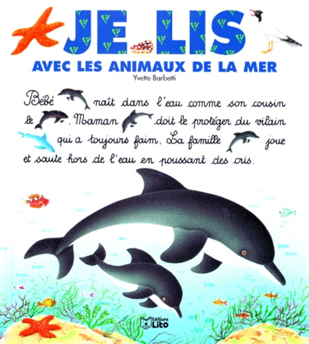 Je Lis Avec Les Animaux De La Mer