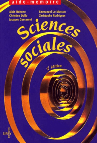 Sciences Sociales - 2eme Edition 2000