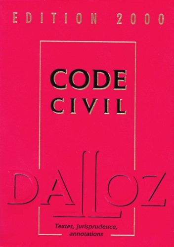 Code Civil - Edition 2000
