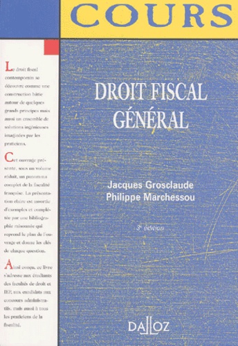 Droit Fiscal Général