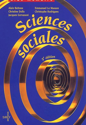 Sciences Sociales - 3ème Édition