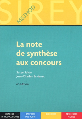 La Note De Synthèse Aux Concours