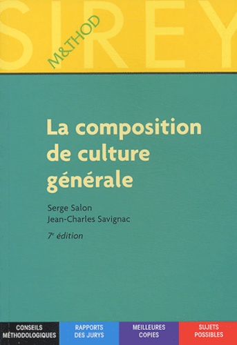 La Composition De Culture Générale