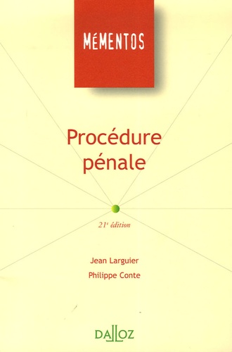 Procédure Pénale - Edition 2006