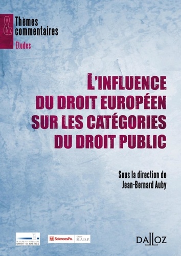L'influence Du Droit Européen Sur Les Catégories Du Droit Public