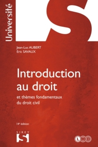 Introduction Au Droit Et Thèmes Fondamentaux Du Droit Civil