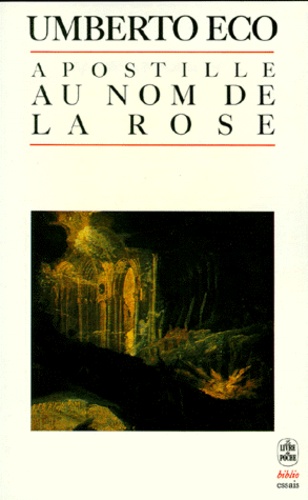 Apostille Au "Nom De La Rose
