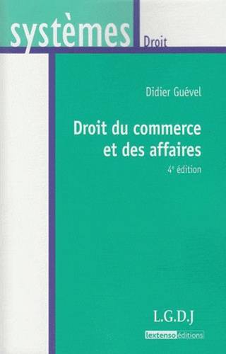Droit Du Commerce Et Des Affaires