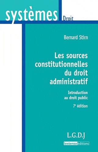 Les Sources Constitutionnelles Du Droit Administratif - Introduction Au Droit Public