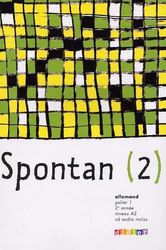 Allemand Palier 1 - 2e Année Spontan (2) - (1 Cd Audio)