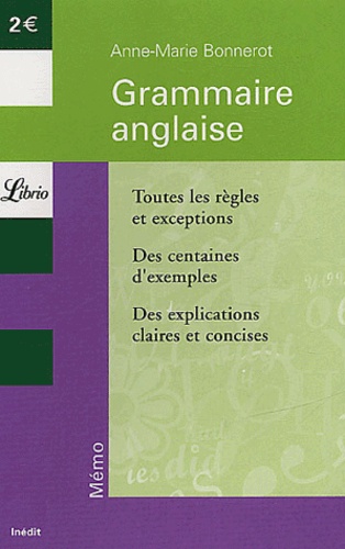 Grammaire Anglaise