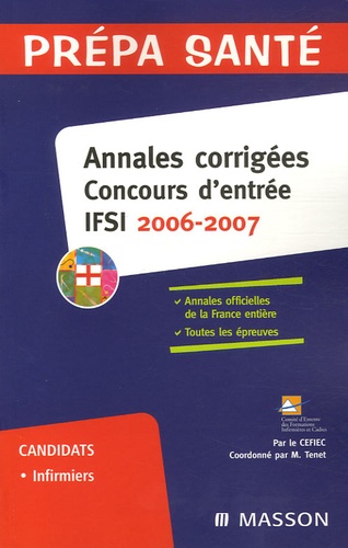 Annales Corrigées Concours D'entrée Ifsi