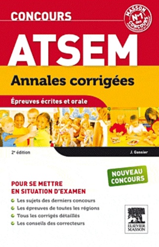 Concours Atsem - Annales Corrigées, Epreuves Écrites Et Orale