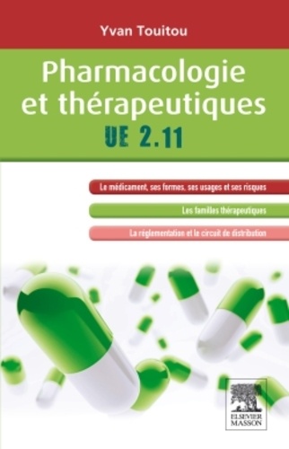 Pharmacologie Et Thérapeutiques, Ue 2.11