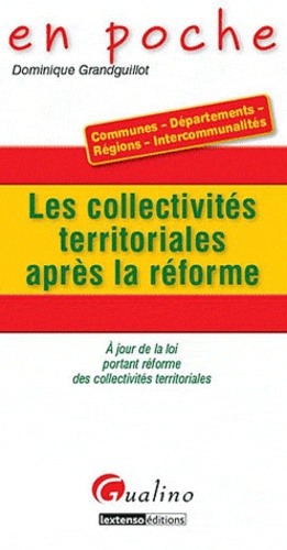 Les Collectivités Territoriales Après La Réforme