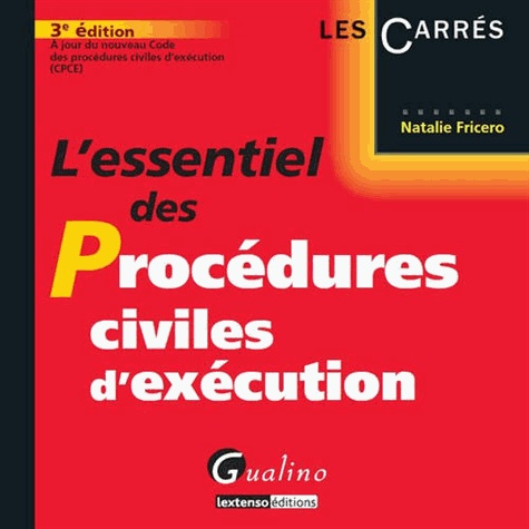 L'essentiel Des Procédures Civiles D'éxécution