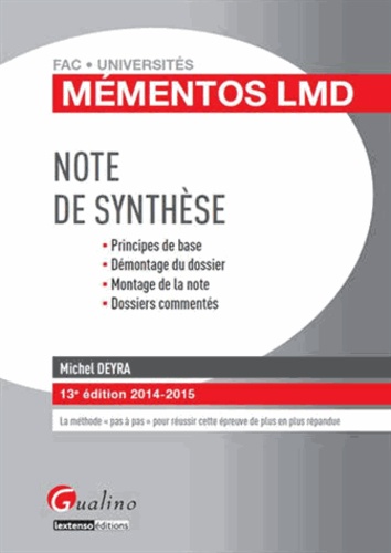Note De Synthèse
