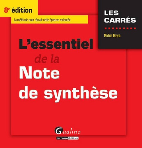 L'essentiel De La Note De Synthèse